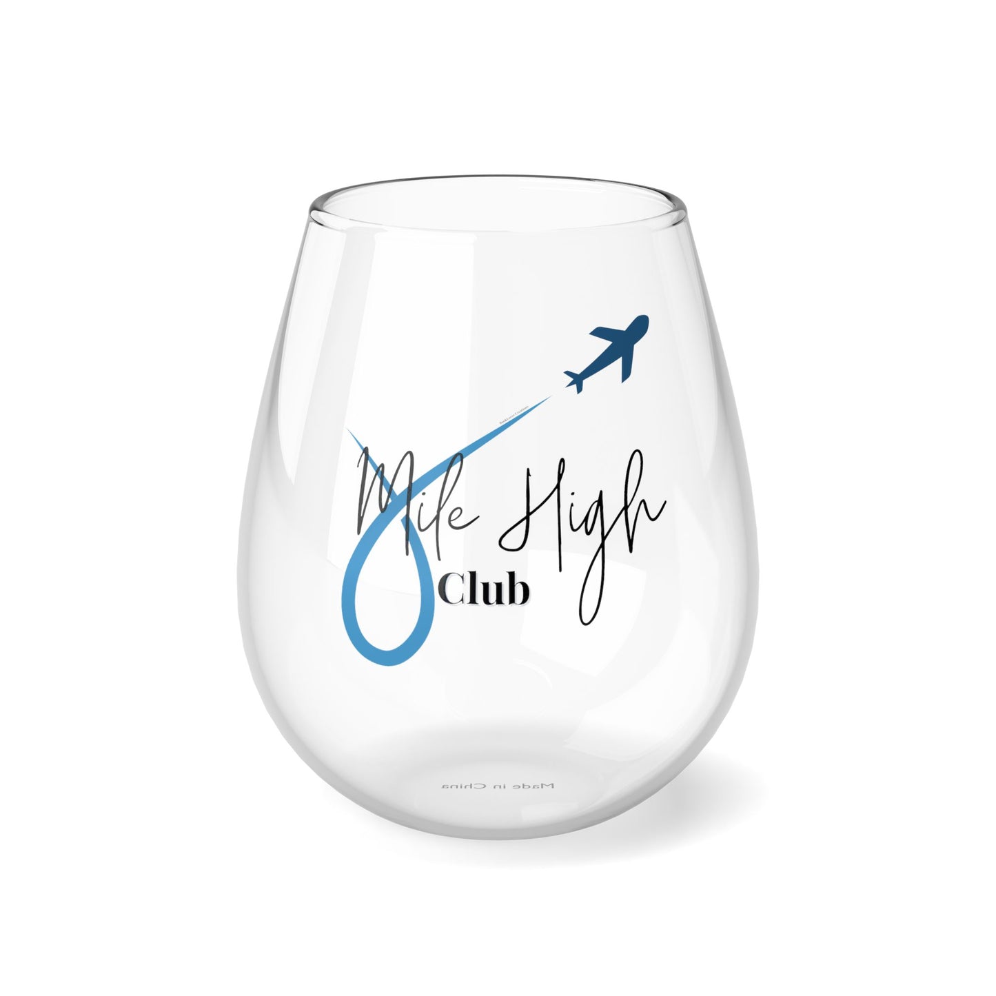 Mile High Stemless Wine Glass