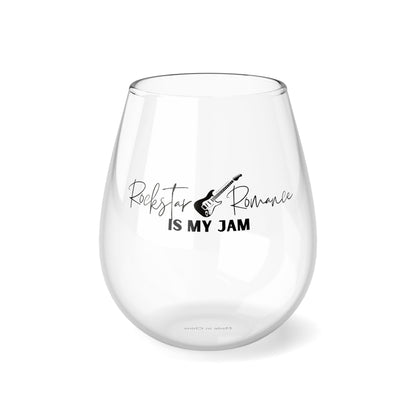 Rockstar Stemless Wine Glass