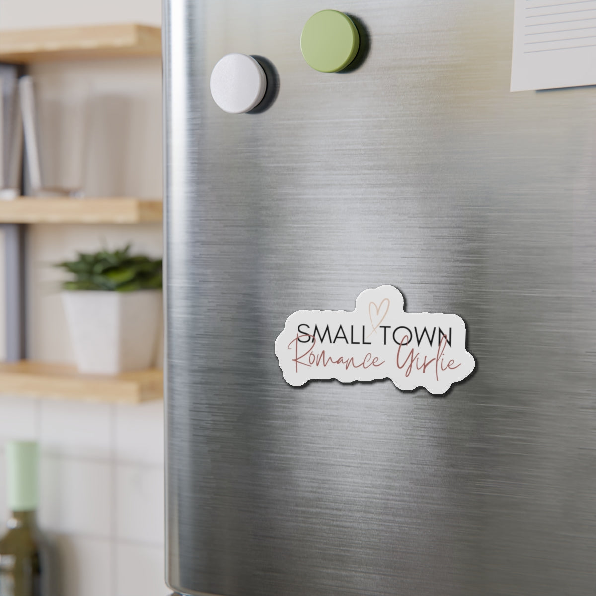 Small Town Die-Cut Magnet